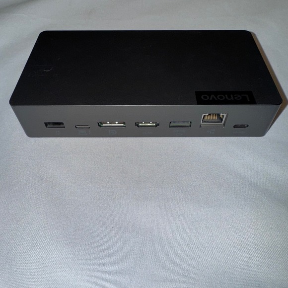 Lenovo Thunderbolt 3 Essential Dock 40AV USB-C HDMI RJ45 Mini Docking Station - Picture 4 of 6